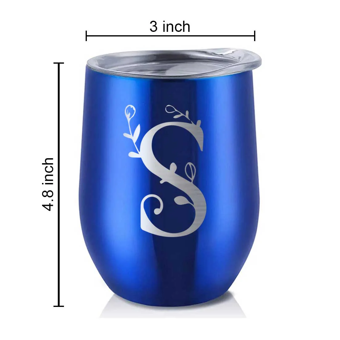 Customized Insulated Coffee Travel Mug With Name Engraved Design (350 ML) - Monogram - Image 29