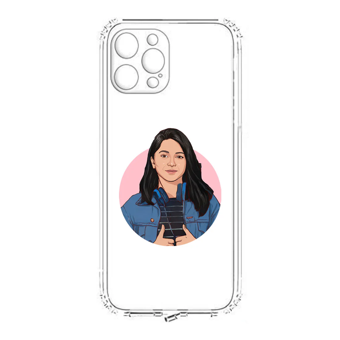 IPhone 11 Back Cover with Photo TPU Flexible Clear Cases with Art Design - Image 3