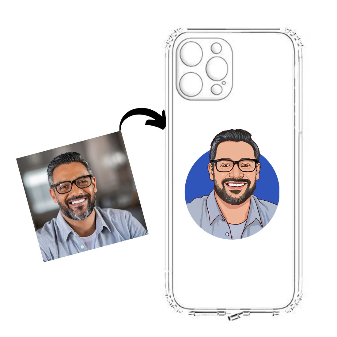 IPhone 11 Pro Back Cover Transparent Cases Customized Back Cover with Art Design - Image 11