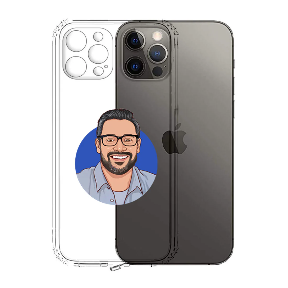 IPhone 11 Pro Back Cover Transparent Cases Customized Back Cover with Art Design - Image 12