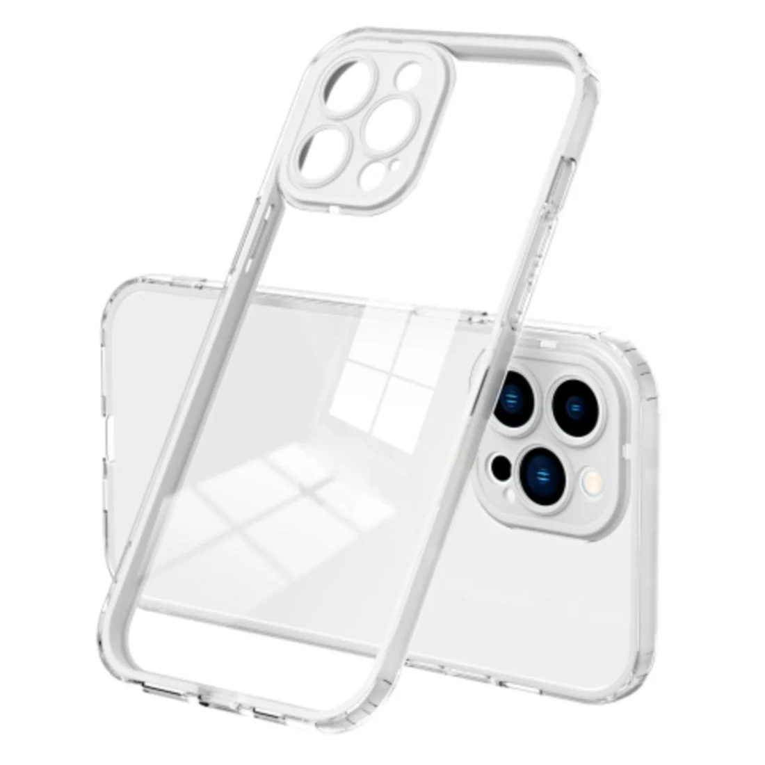 IPhone 11 Pro Max Cover Case with Name Transparent TPU Case with Camera Protection - Image 4