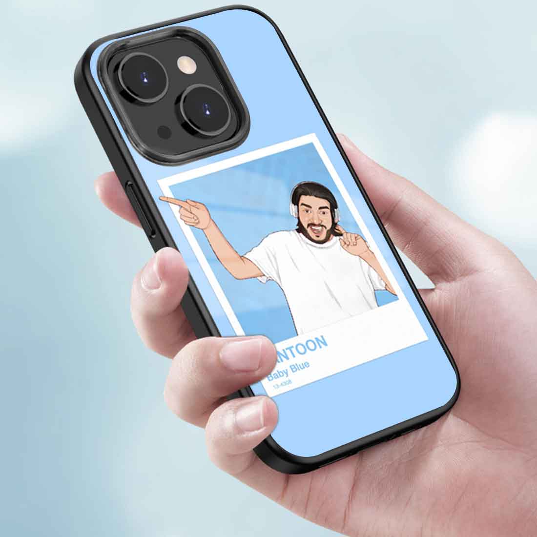 iPhone 13 Personalised Case with Photo Mobile Back Cover Cases - Cartoonize Photo - Image 3