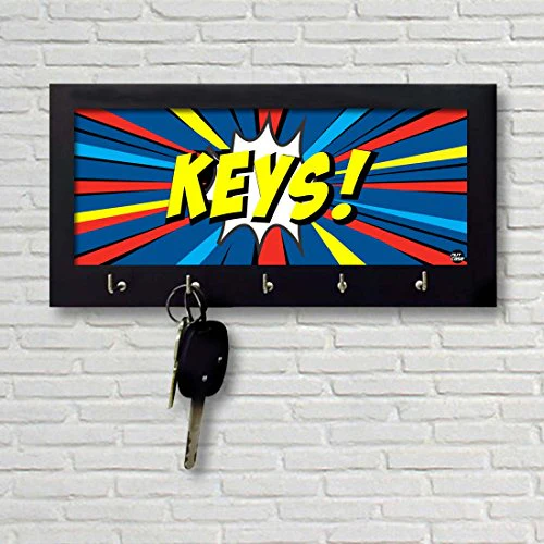 Modern Key Holder for Wall Keys Hanger - KEYS