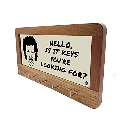 Key Holder On Wall Keys Hanger Organizer - HELLO ? IS IT KEYS - Image 3