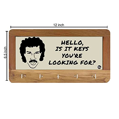 Key Holder On Wall Keys Hanger Organizer - HELLO ? IS IT KEYS - Image 4