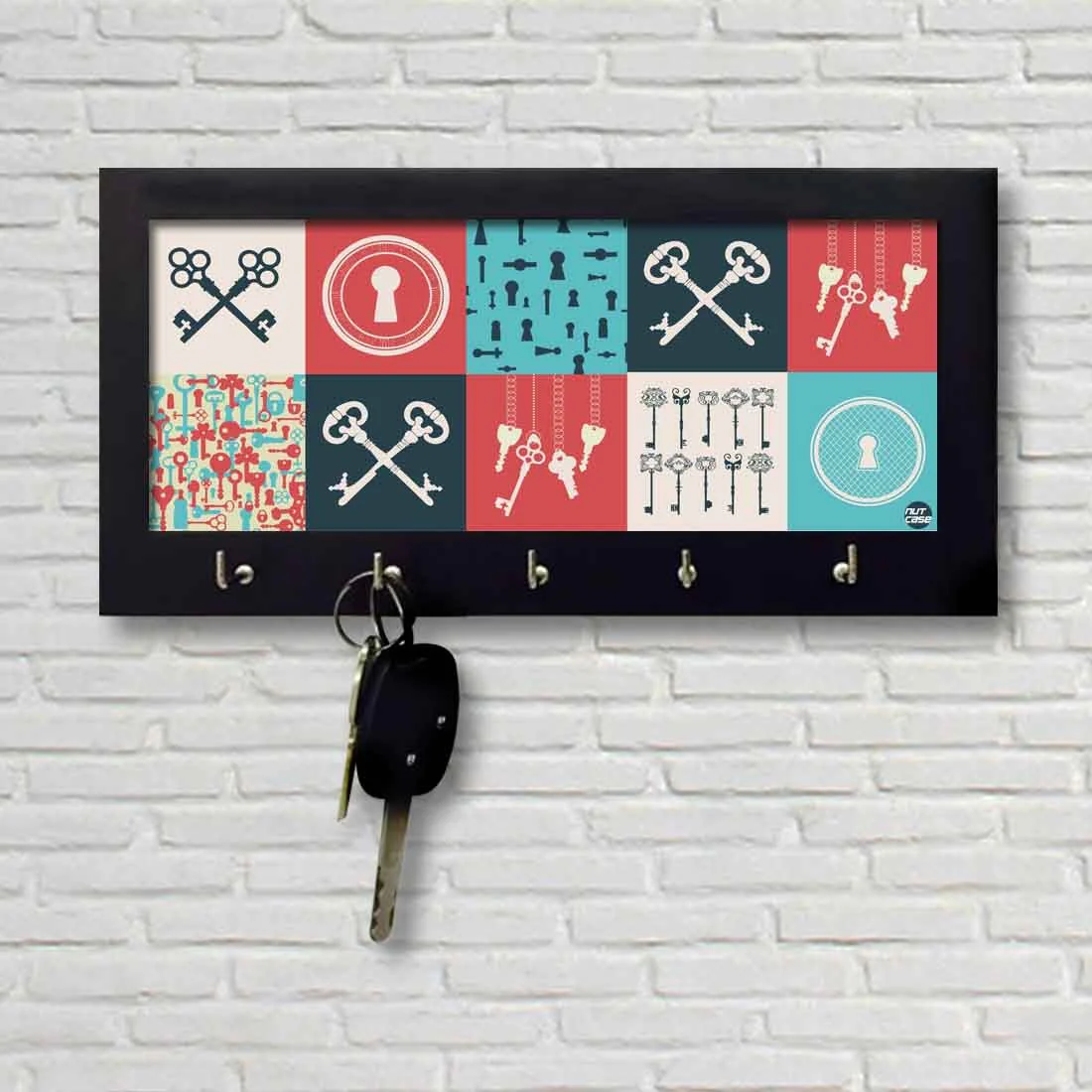 Key Holder Hanger For Wall - KEYS ART