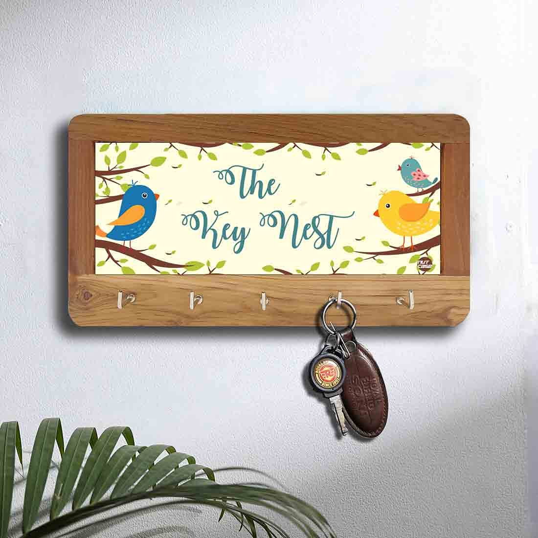 Key Holder Wall Mount for Keys Organizer Home Decor - Nest - Image 2