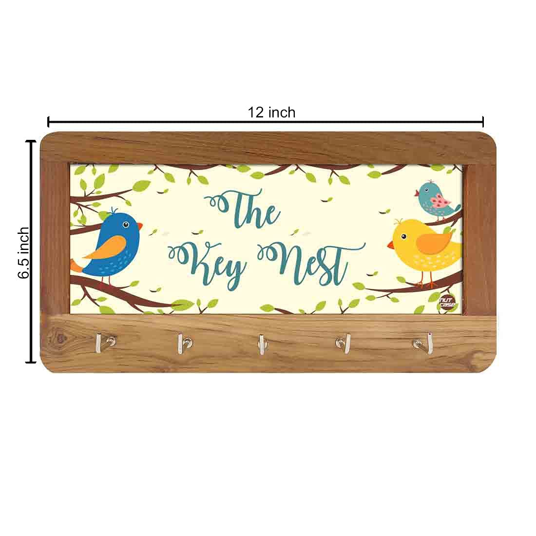 Key Holder Wall Mount for Keys Organizer Home Decor - Nest - Image 4