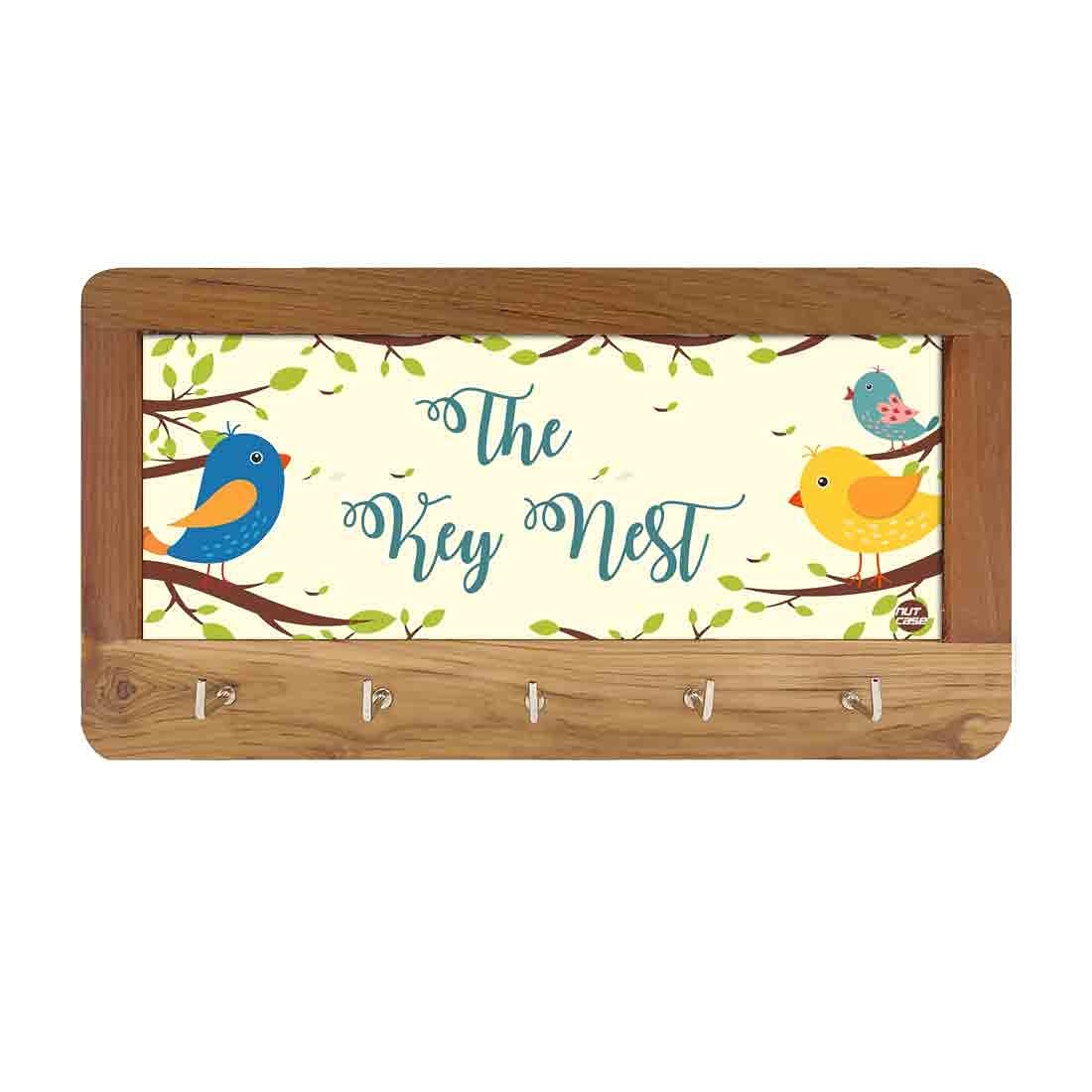 Key Holder Wall Mount for Keys Organizer Home Decor - Nest - Image 6