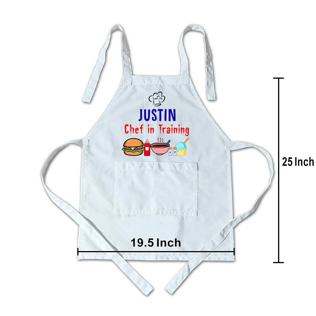 Customized Children Chef Apron - Chef in Training - Image 6