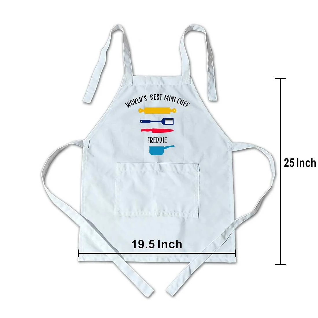 Personalized Junior Chef Apron with Name for Kids - Image 6