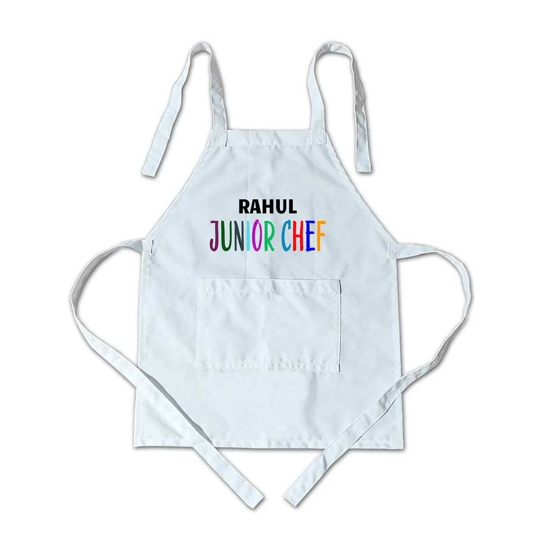 Customised Kids Junior Chef Apron with Name - Image 8
