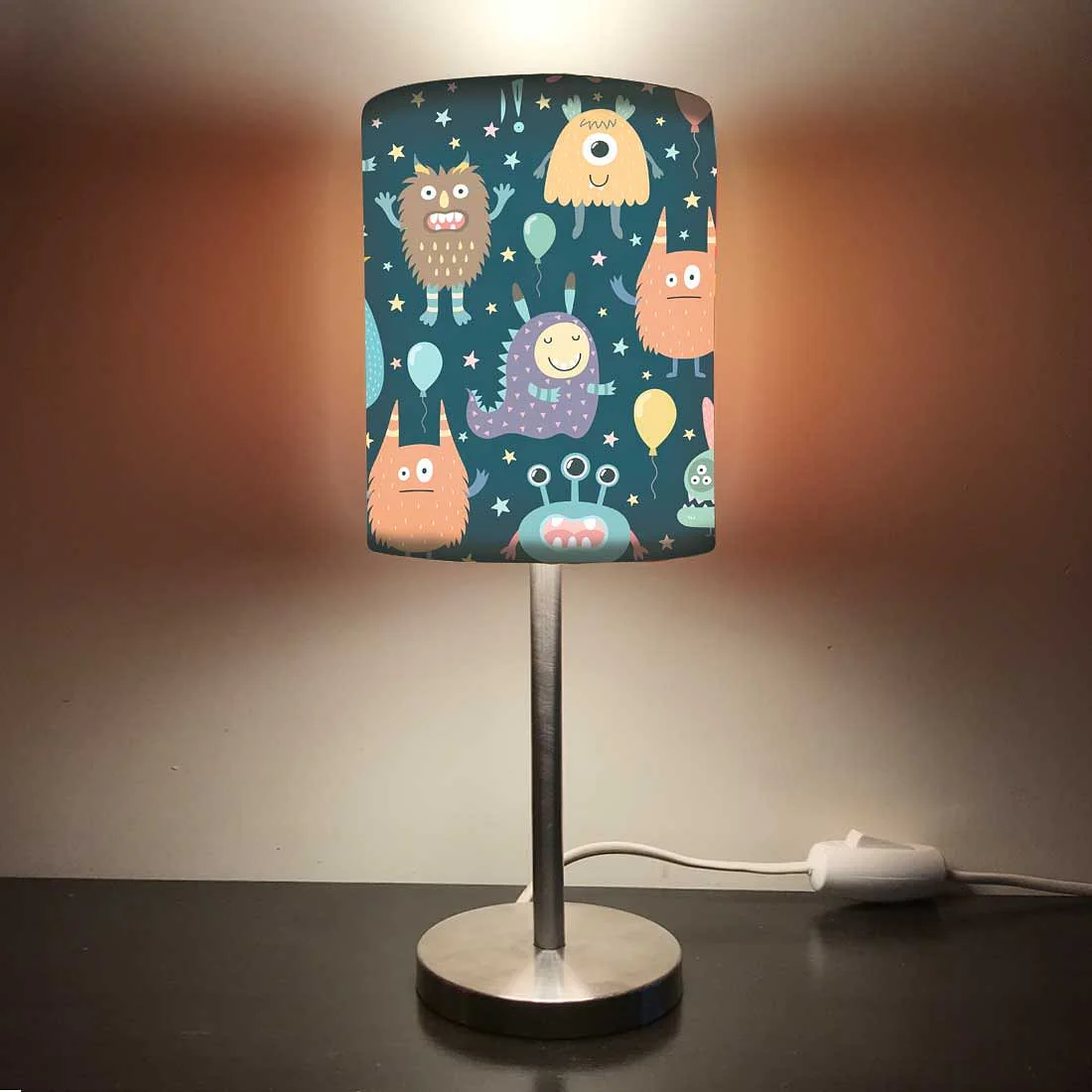 Kids Room for Bedside Lamp Light - Sweet Monsters 0002