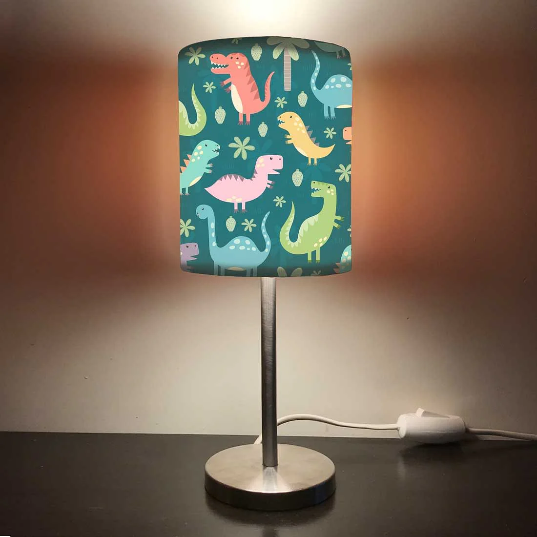 Drawing Lamp for kids Bedroom - Dinosaurs 0004