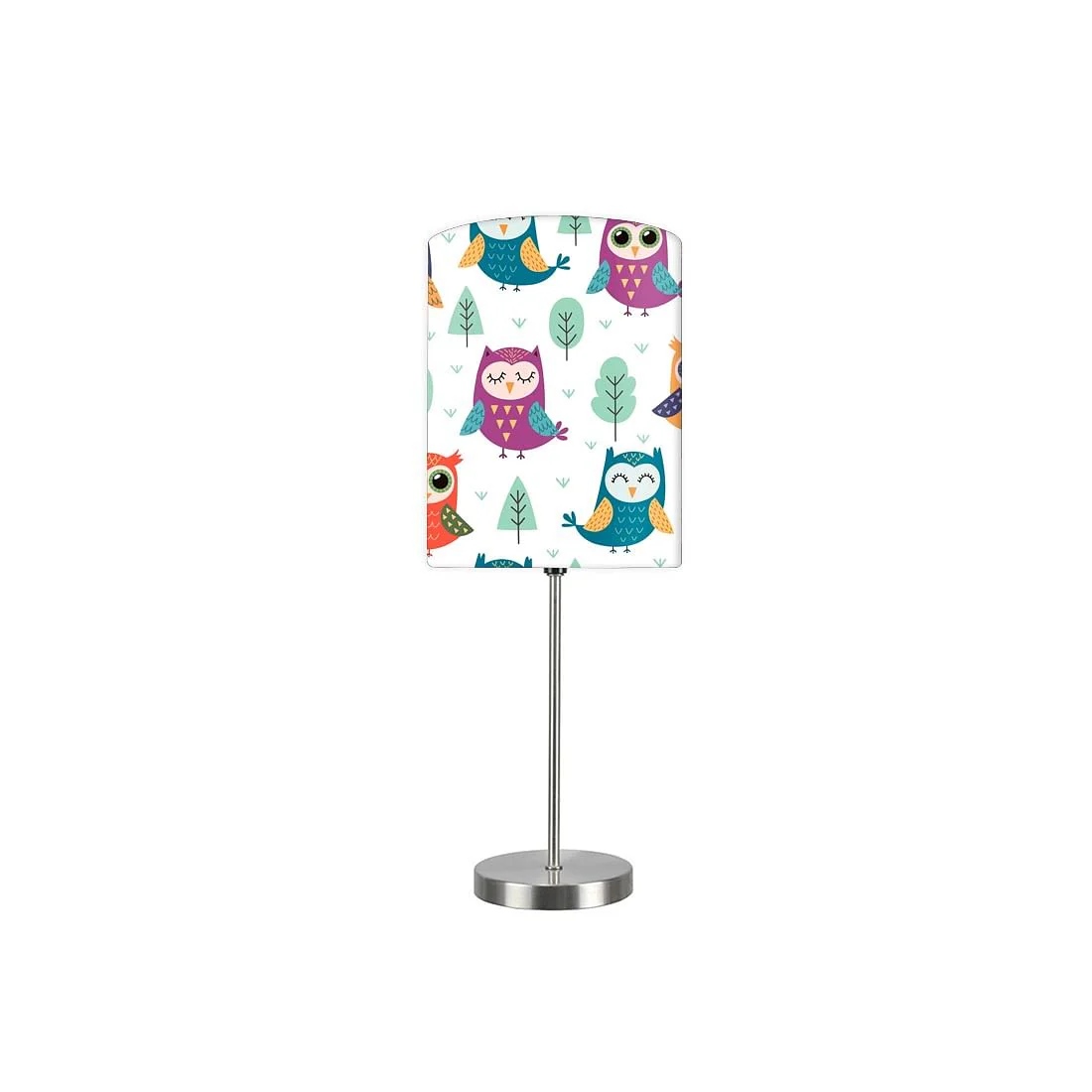 Nursery Night Light for Children Room - Love Owls 0009 - Image 2