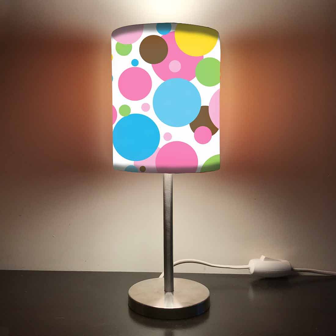 Childrens Bedside Light for Study Lamps - Colorful Dots 0002