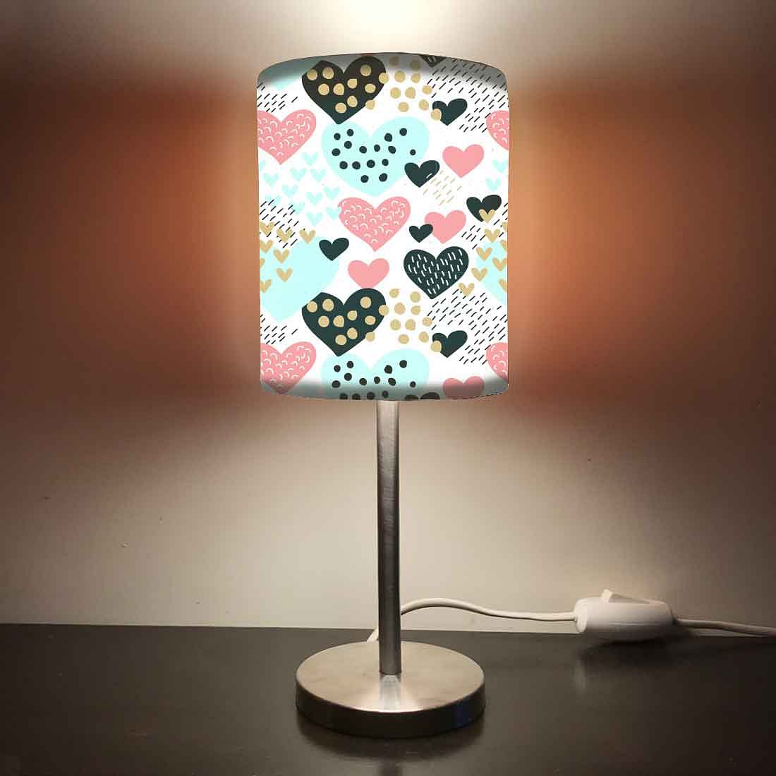 Children Night Stand Lamps for Study Table - Heart 0015