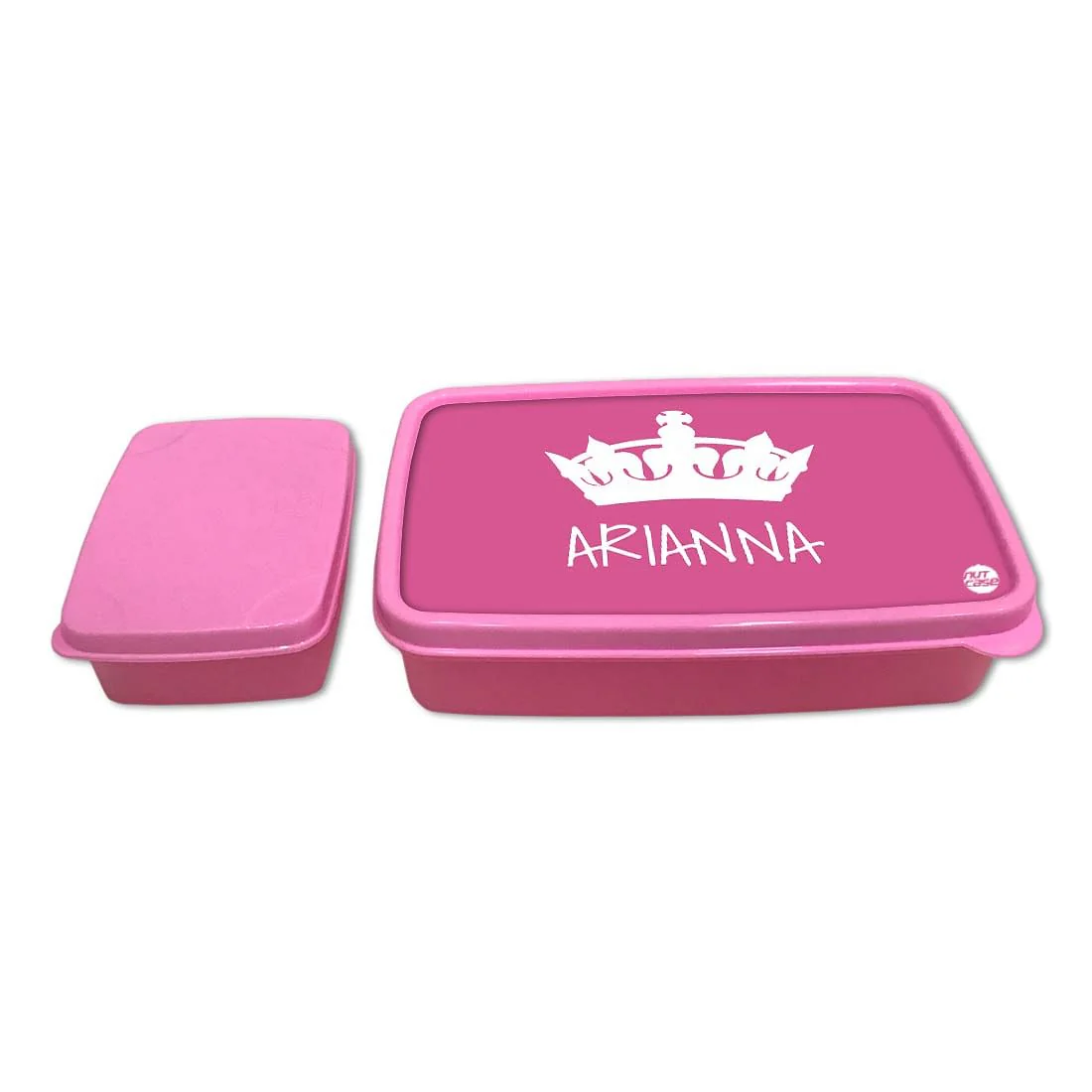 Personalized Snack Box for Kids Plastic Lunch Box for Girls - Princess - Image 4