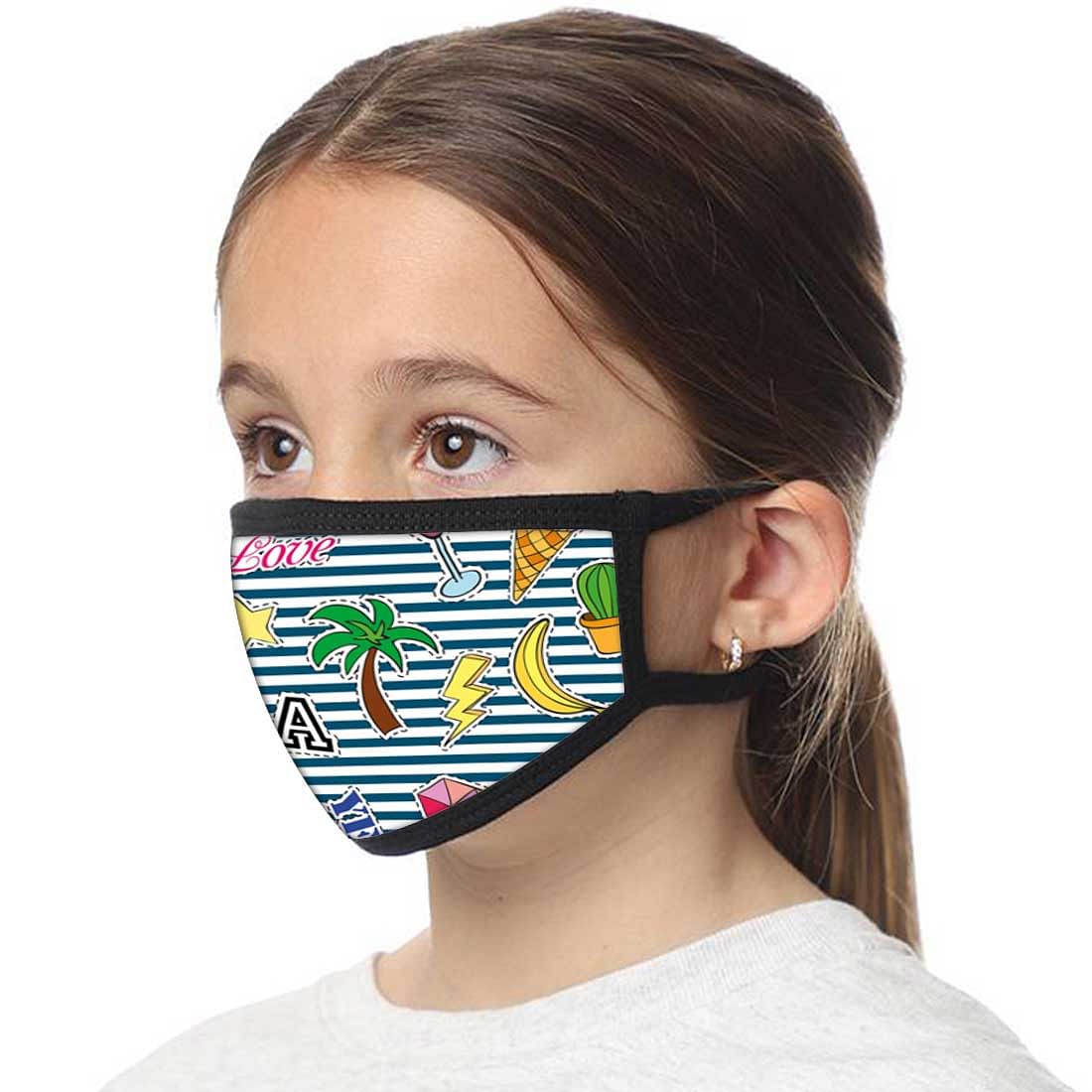 Kids Facemask - Set Of 2 - Cool Patch - Image 2
