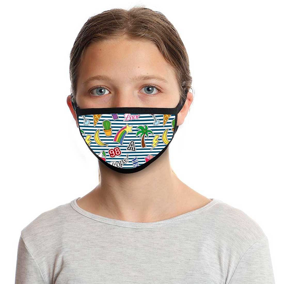 Kids Facemask - Set Of 2 - Cool Patch - Image 4