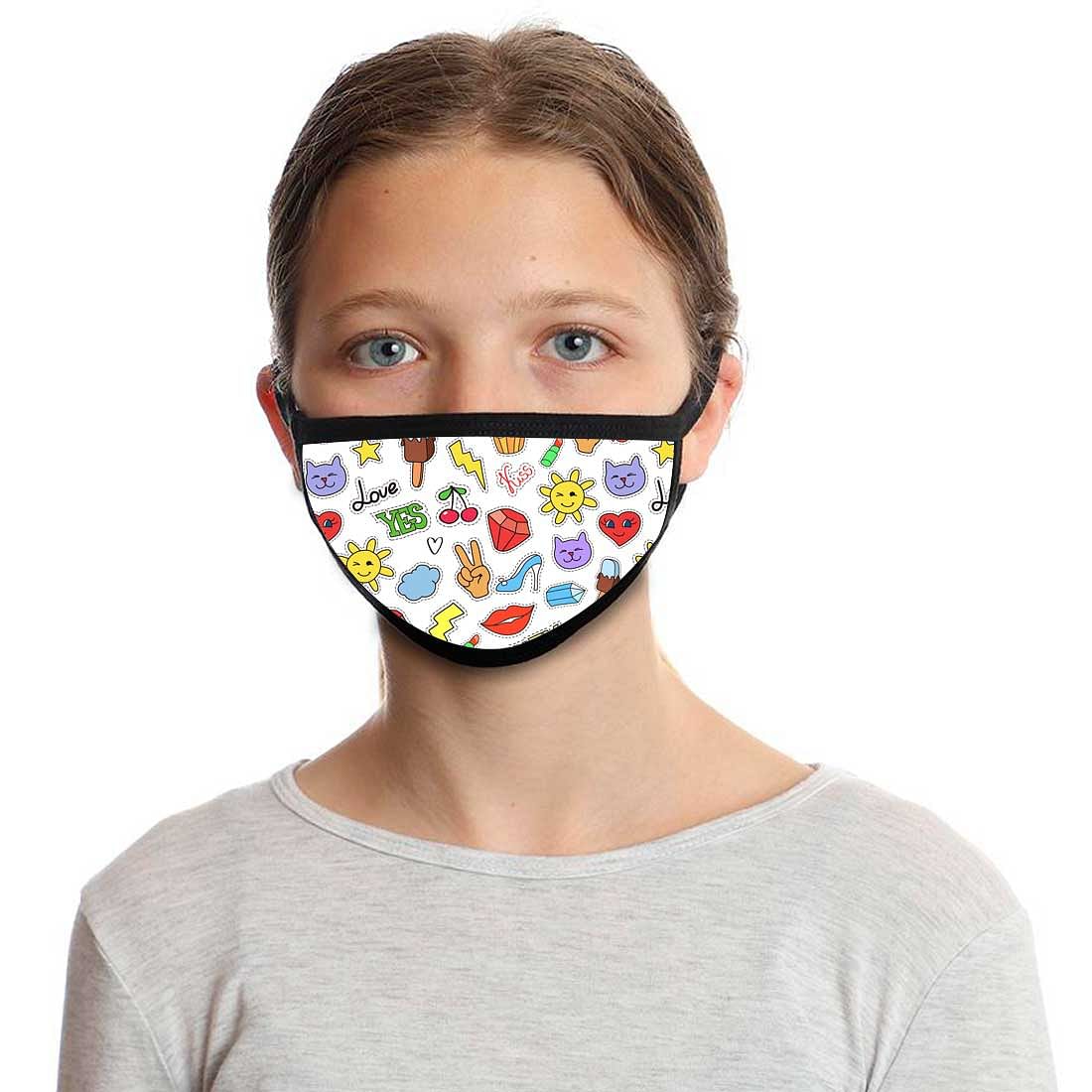 Kids Facemask - Set Of 2 - Cool icons - Image 4