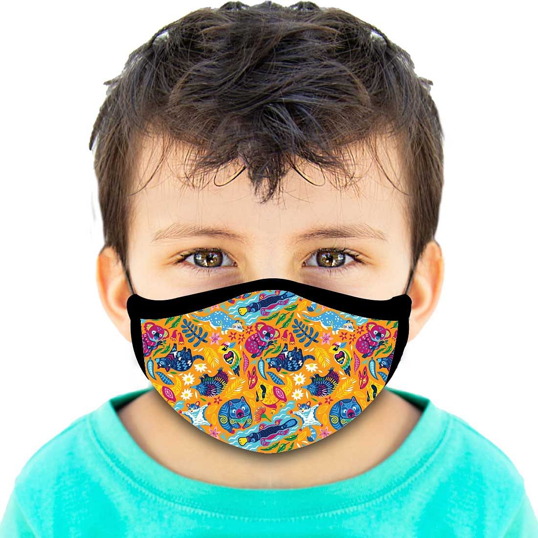 Kids Facemask - Set Of 2 - Tasmanian Animals