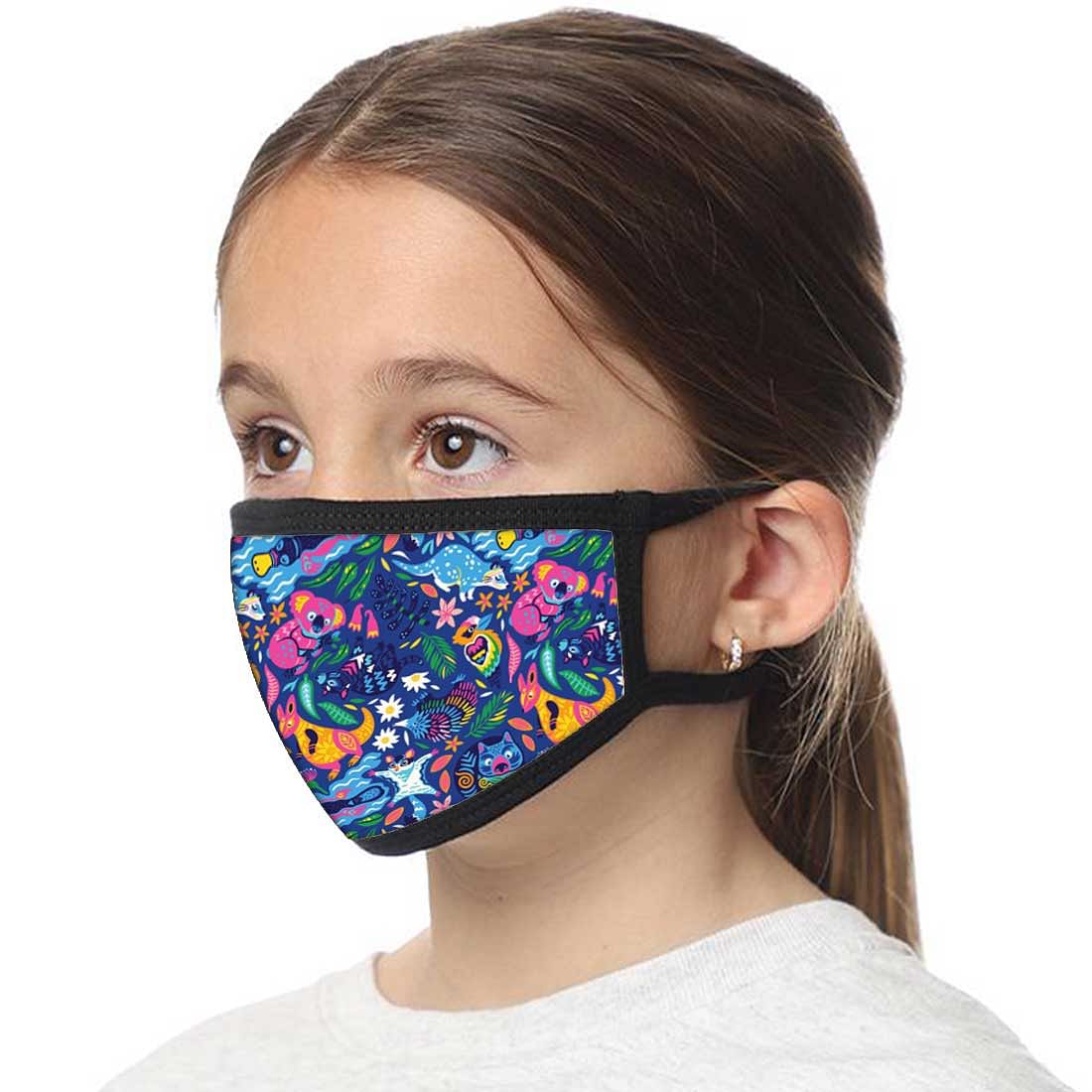 Kids Facemask - Set Of 2 - Tasmanian Night - Image 2