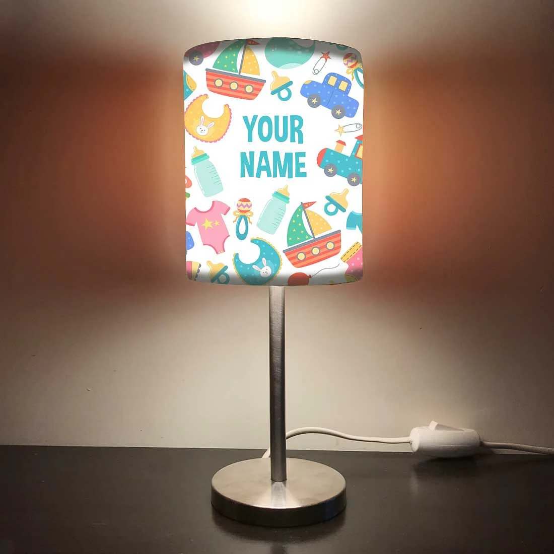Customized Kids Lamp for Bedroom with 3w LED Bulb