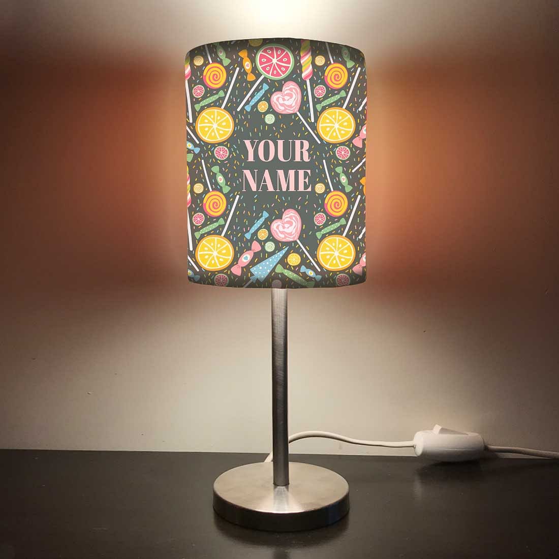 Personalized Kids Bedside Night Lamp with 3w LED Bulb