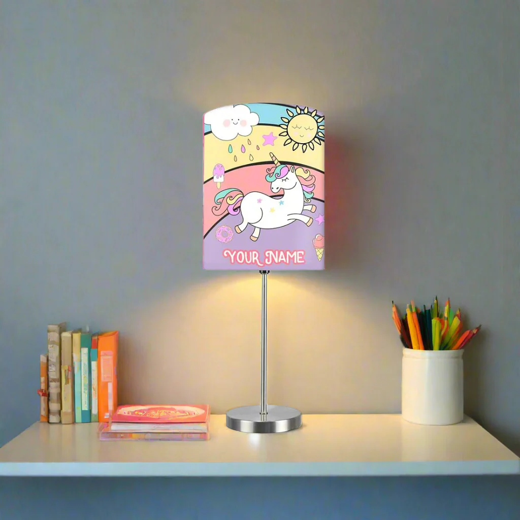 Customized Kids Bedside Night Lamp-Stainless Steel Mini Lamp with 3w LED Bulb - Image 2