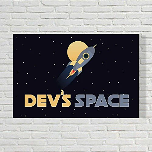 Personalized Kids Door Name Plate - Space Black - Image 2