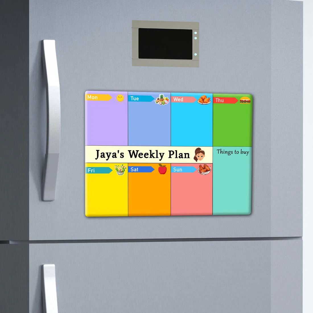 Kitchen Planner Custom Fridge Magnet for Home - 7.5x10 inch - Image 2