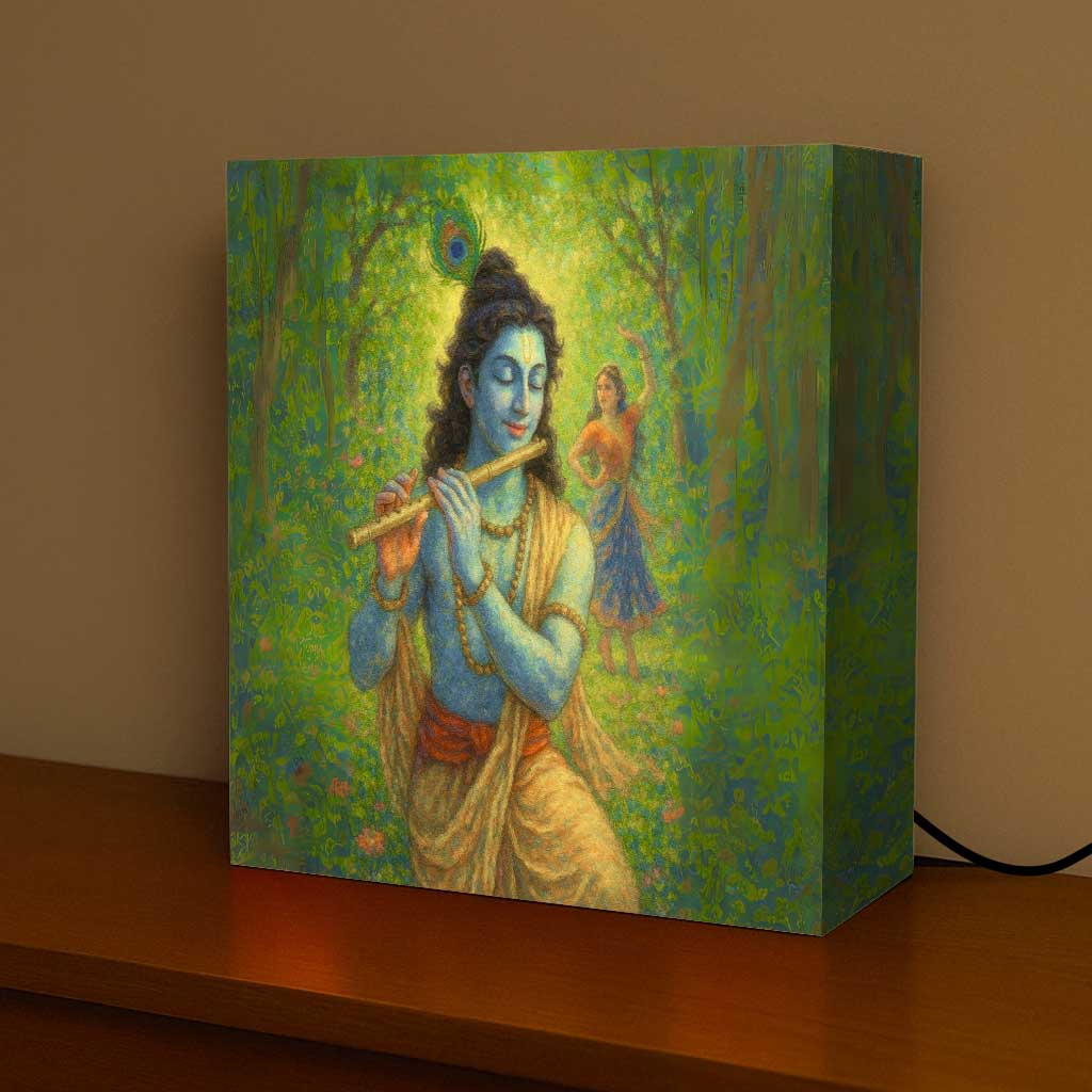 Krishna LED Light for Spiritual Home Decoration – Beautiful God Lamp - Image 5