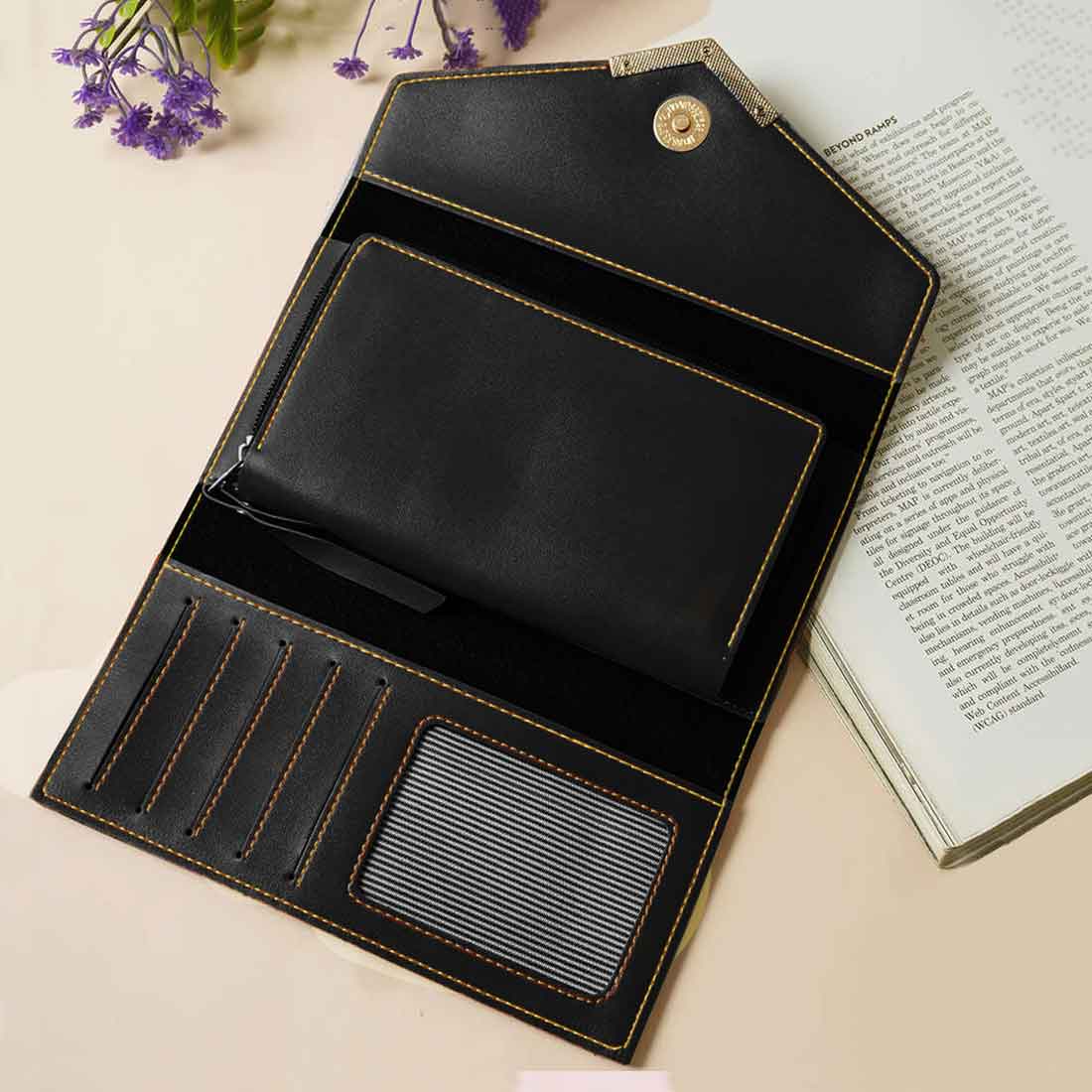 Ladies Personalised Wallet - Faux Leather Women's Clutch Purse with Name - Image 7