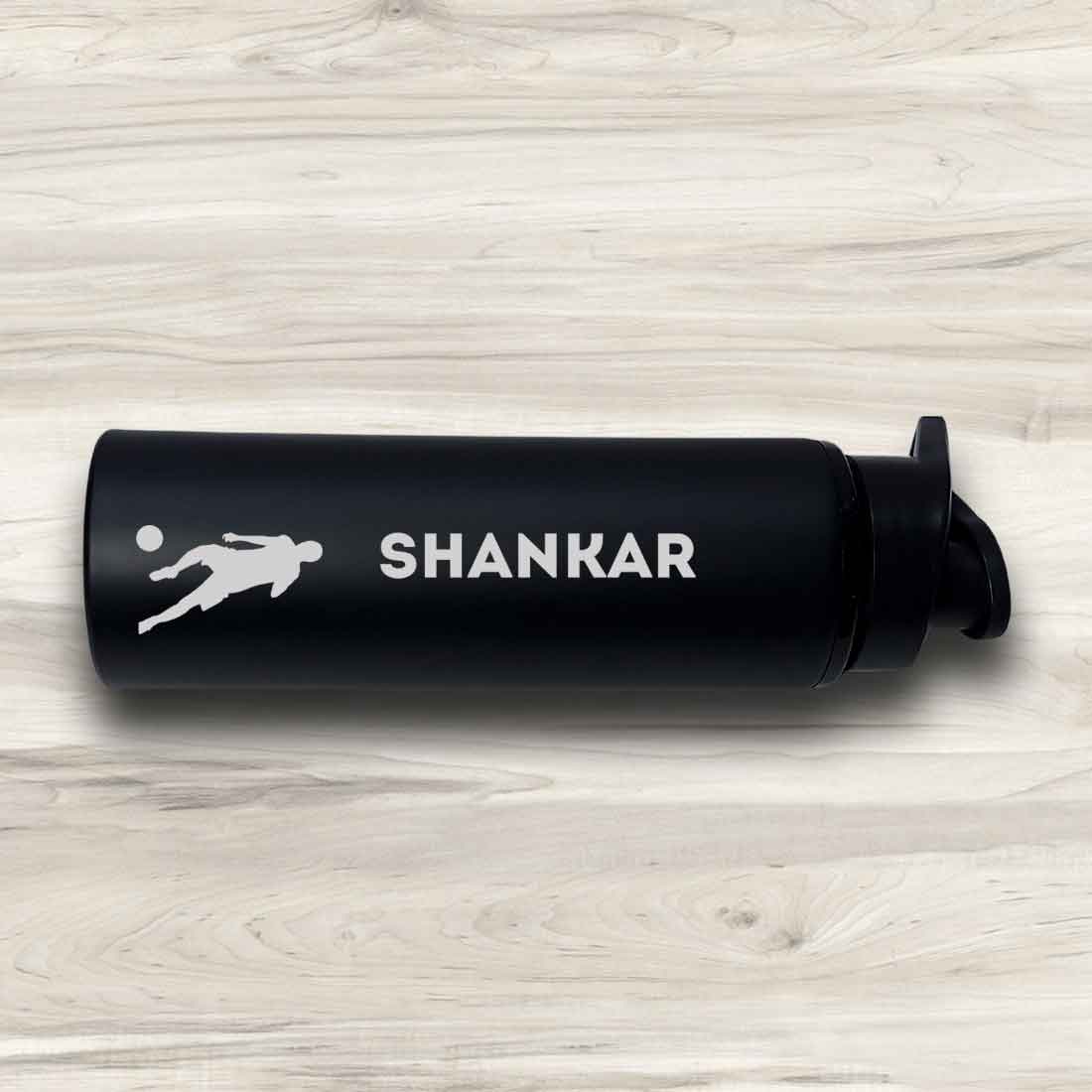 Custom Engraved Water Bottles Stainless Steel for Sports School - Football - Image 4