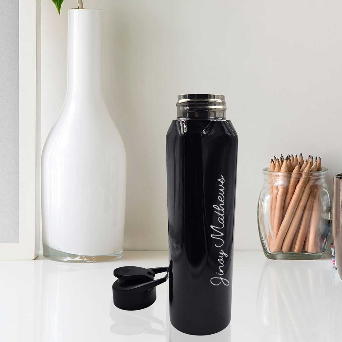 Personalized Laser Engraved Water Bottles for Drinking Use 750 ML - Image 3