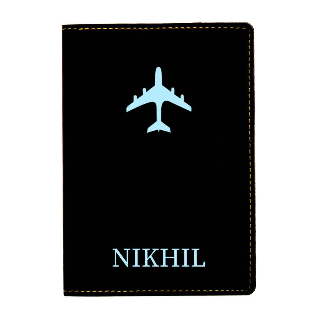 Leather Passport Holder Personalized with Name Cover for Passports - ADD NAME - Image 14