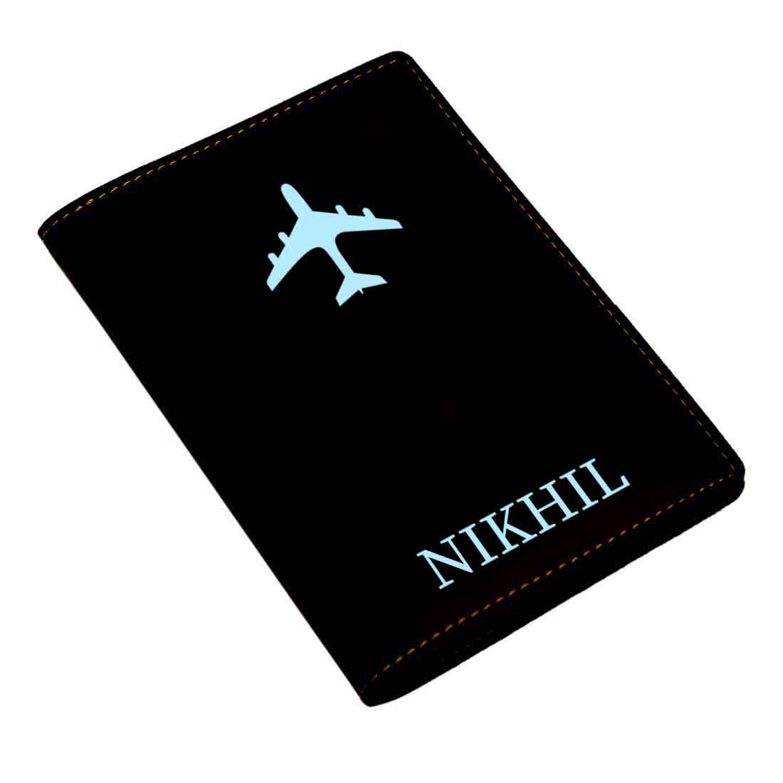 Leather Passport Holder Personalized with Name Cover for Passports - ADD NAME - Image 15