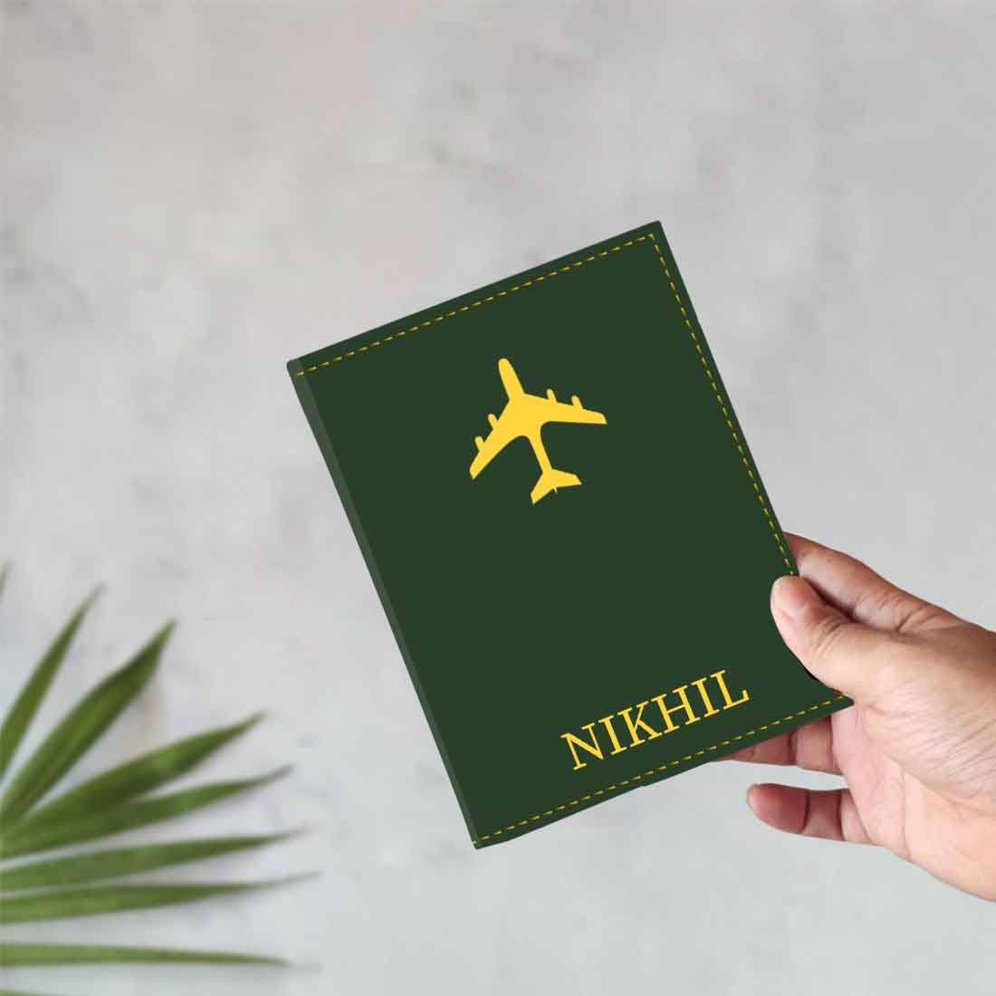 Leather Passport Holder Personalized with Name Cover for Passports - ADD NAME - Image 29