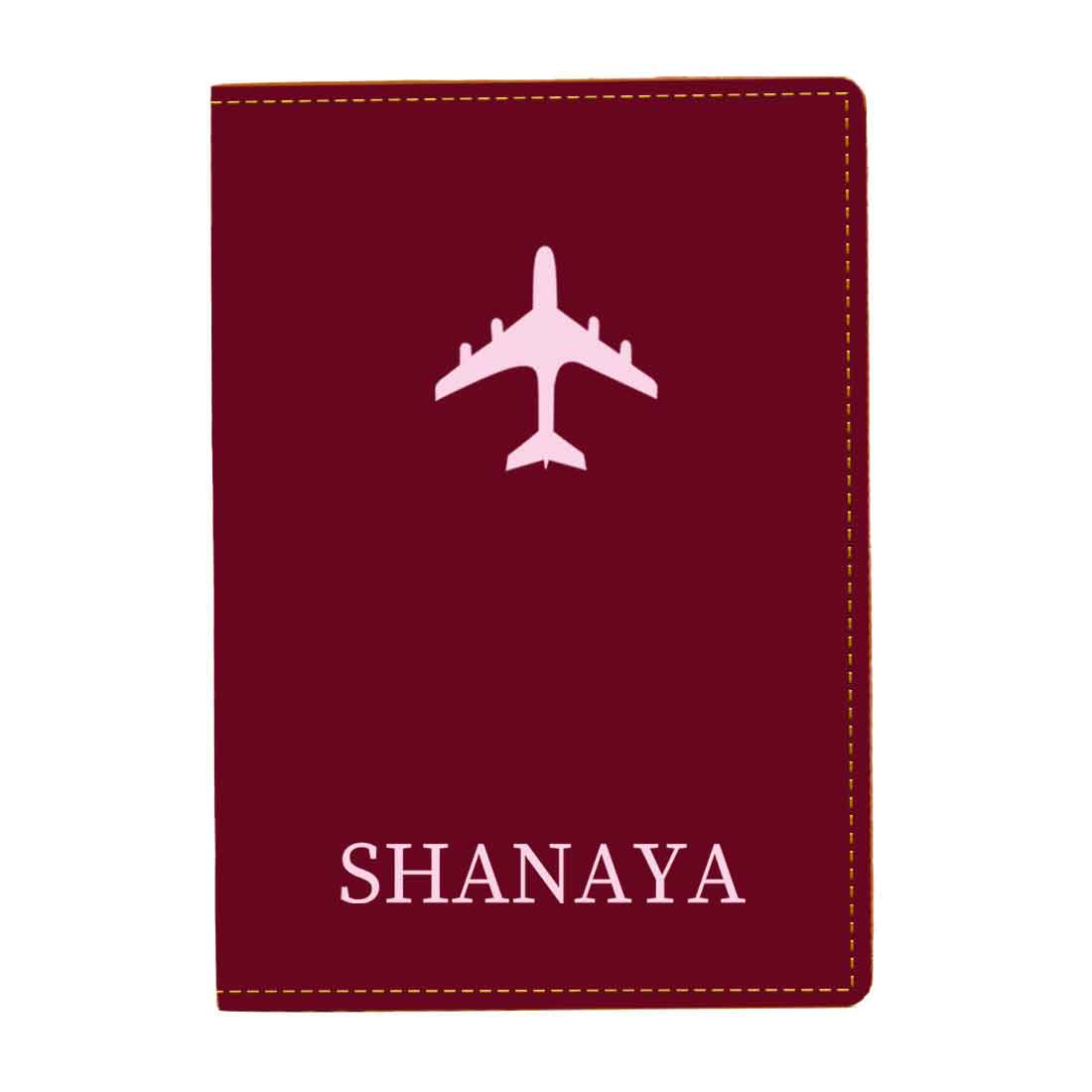 Leather Passport Holder Personalized with Name Cover for Passports - ADD NAME - Image 34