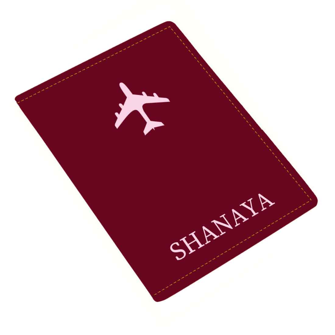 Leather Passport Holder Personalized with Name Cover for Passports - ADD NAME - Image 35