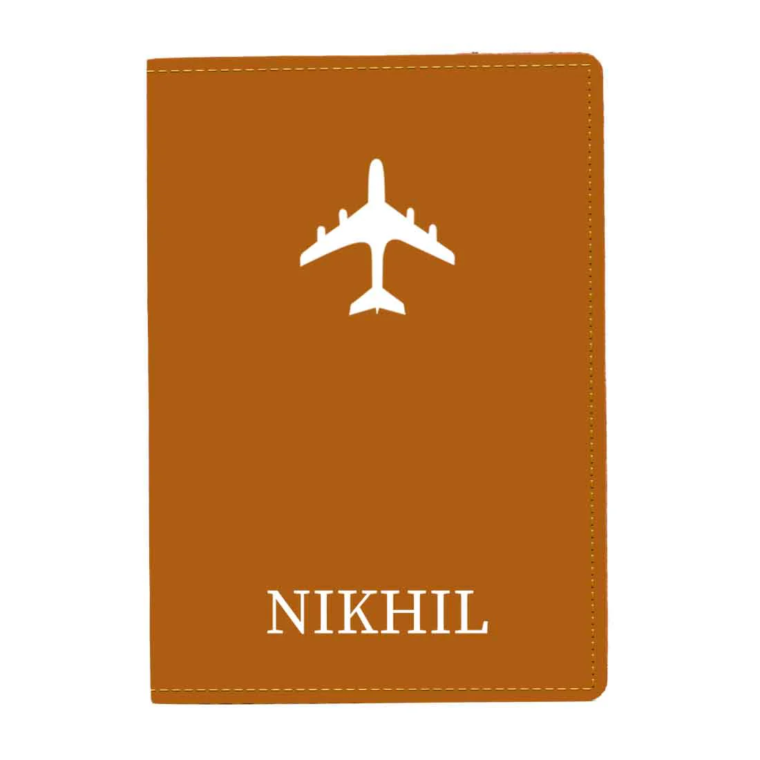 Leather Passport Holder Personalized with Name Cover for Passports - ADD NAME - Image 38