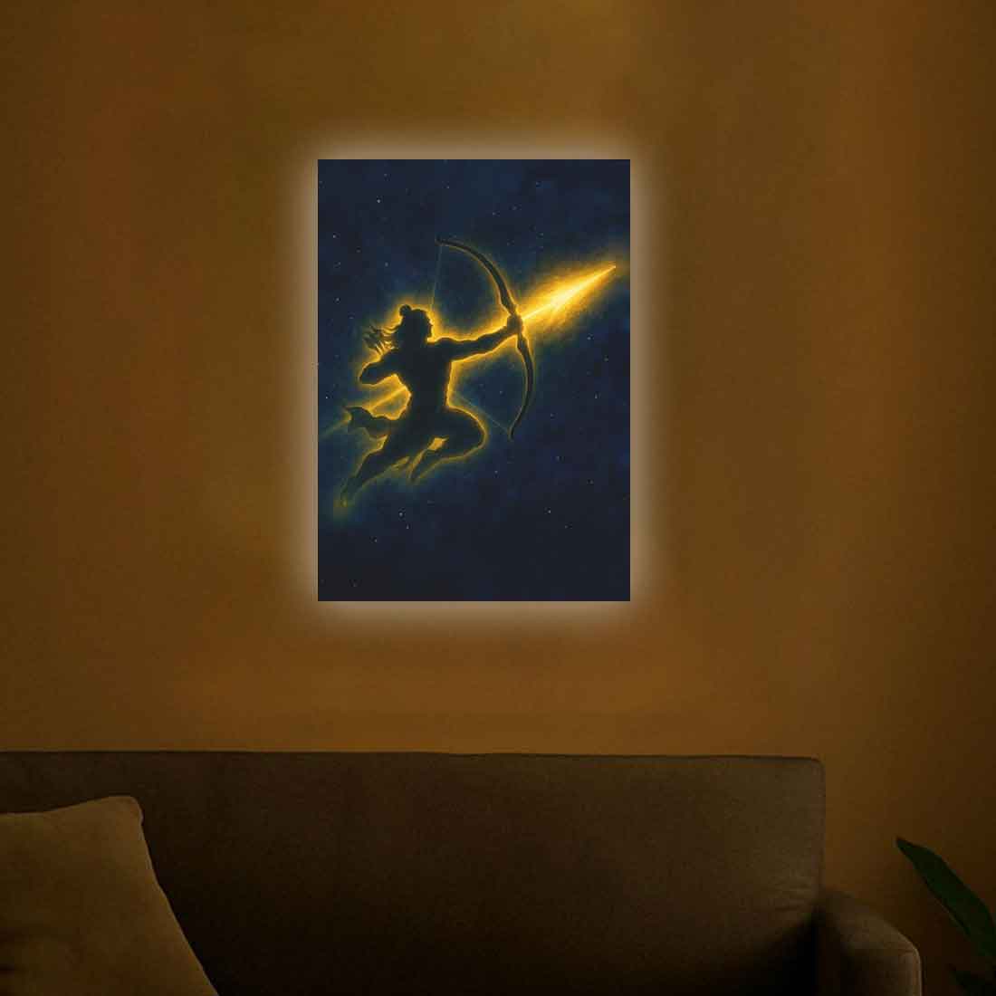 LED Lord Ram Photo Frame for Home Temple & Wall Décor - Image 6