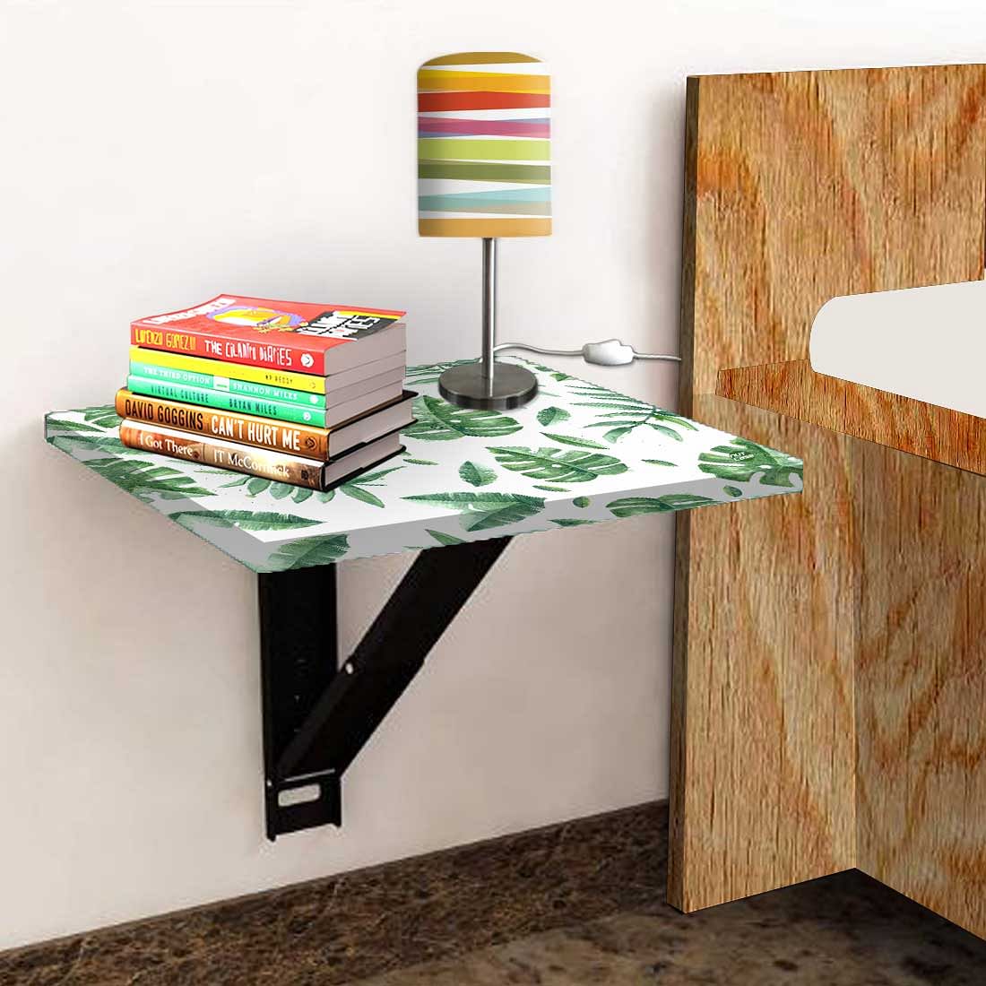Folding Side Table for Bedroom - Leaves with Drops - Image 4