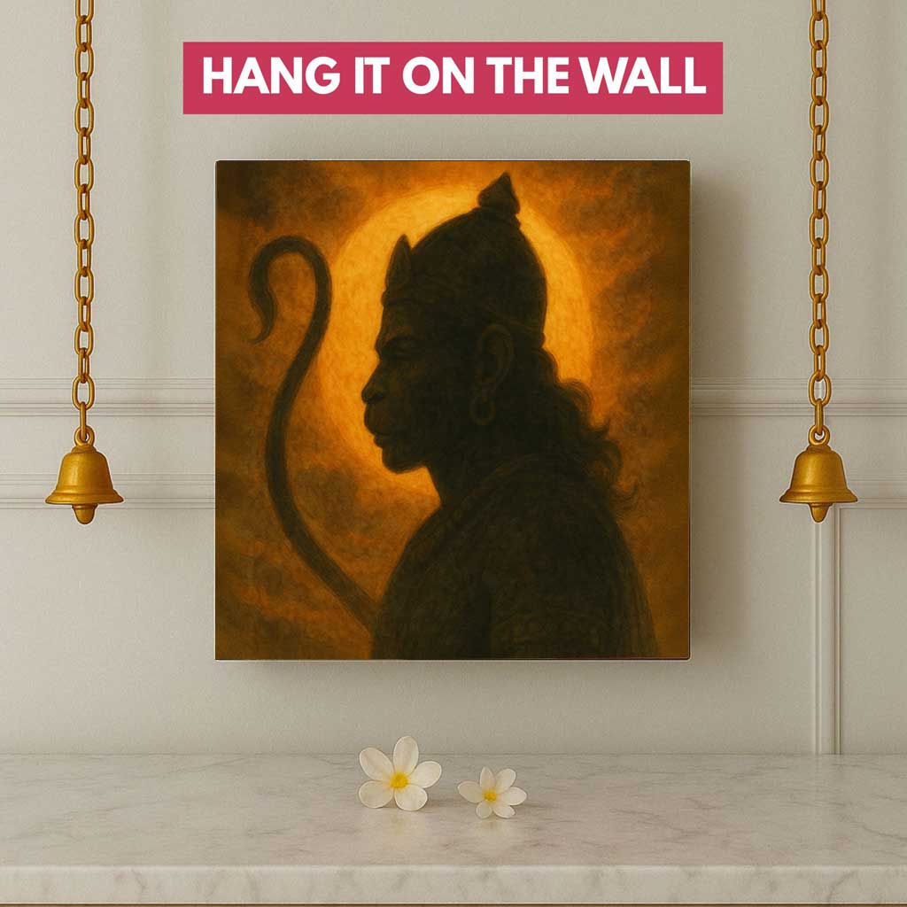 Lord Hanuman Lamp – LED Decorative Light for Home Temple & Gifting - Image 3