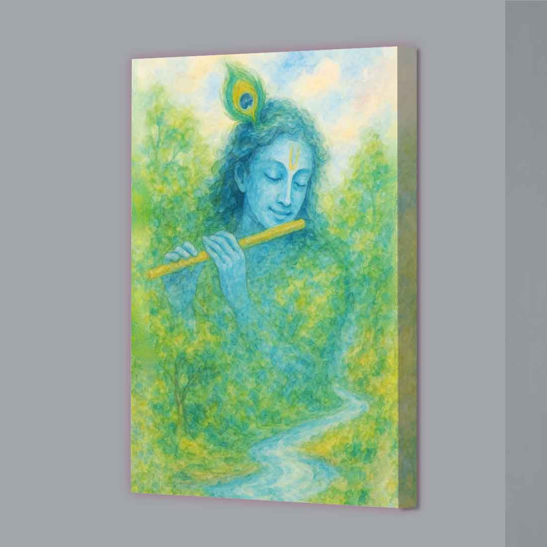 Lord Krishna Photo Frame with LED Backlight –– Ideal for Spiritual Spaces & Special Occasions - Image 5