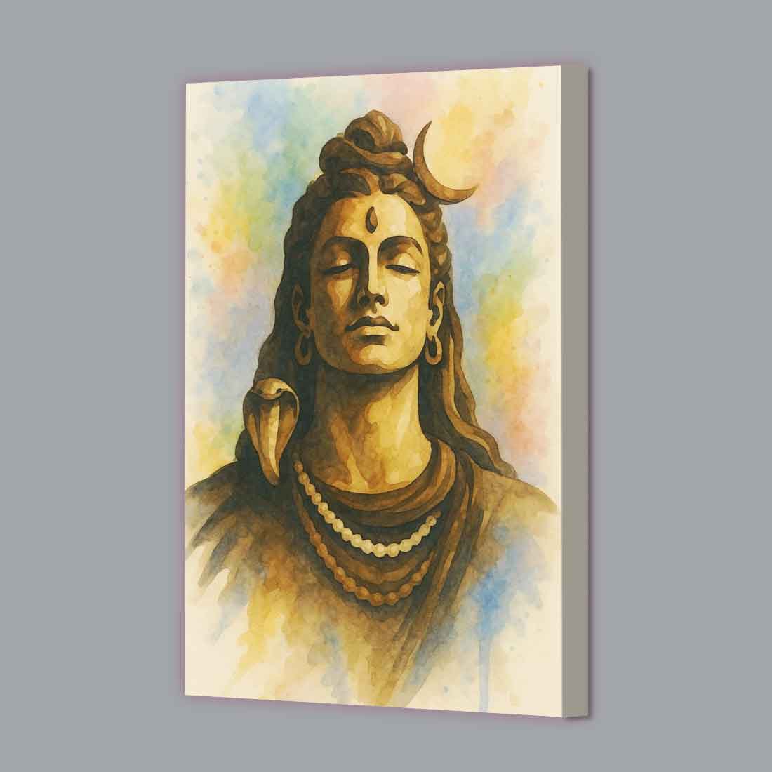 Lord Shiva Photo Frame with Light, HD Print – Premium Acrylic Wall Décor for Pooja Room & Gifting - Image 5