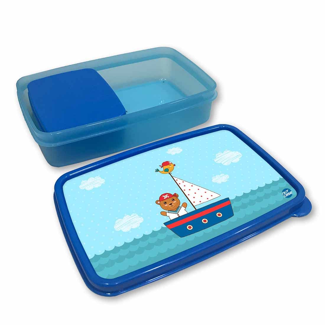 Snack Containers for School Boys Lunch Box - Bear and Ship - Image 3