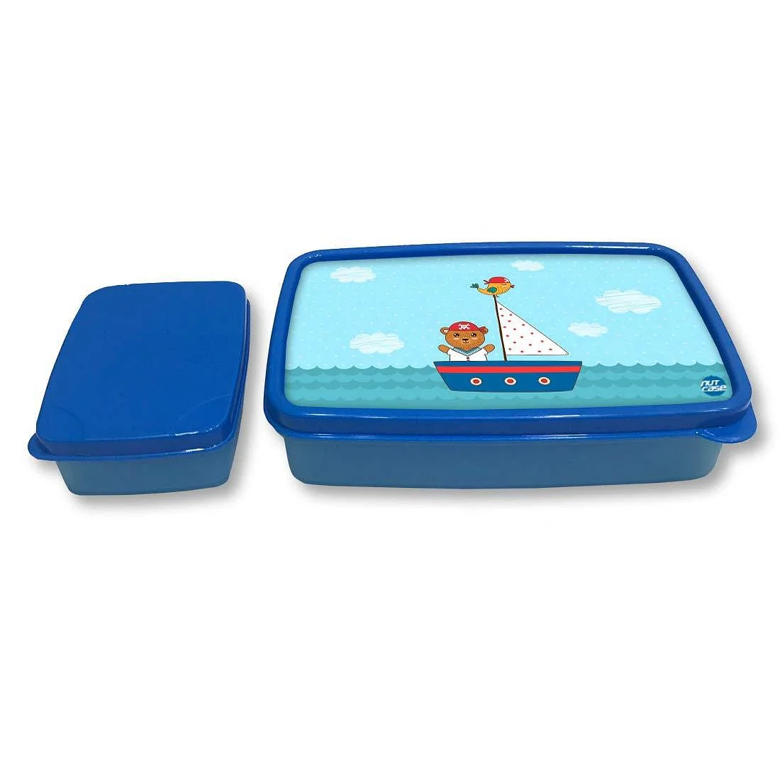 Snack Containers for School Boys Lunch Box - Bear and Ship - Image 4