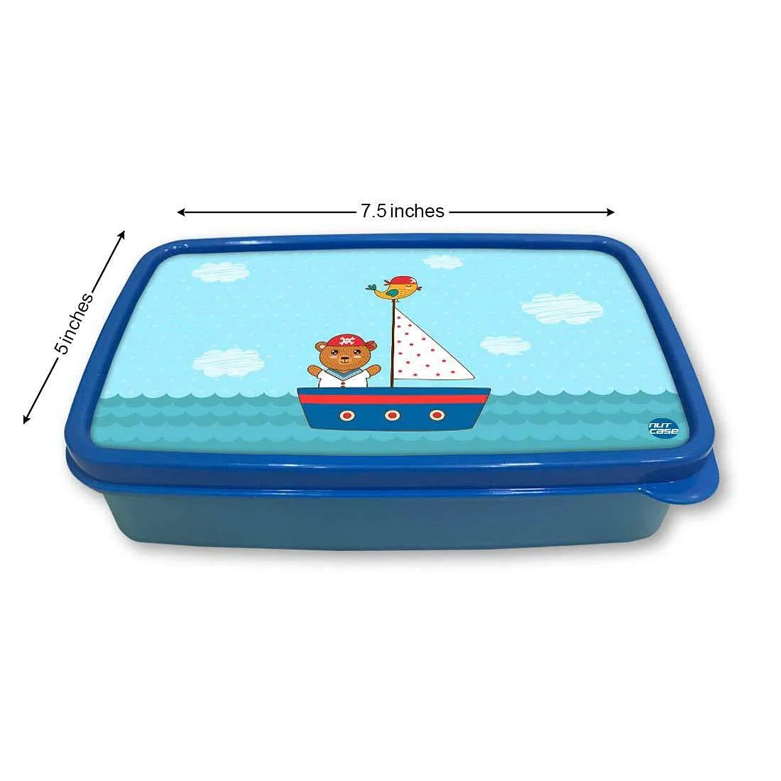 Snack Containers for School Boys Lunch Box - Bear and Ship - Image 5